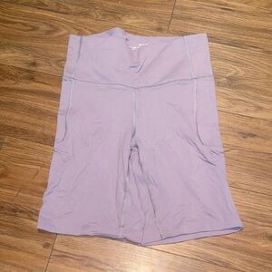 Under Armour Lavender Biker Shorts